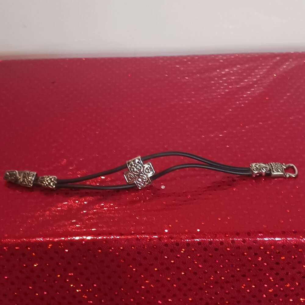 Silver Plate Brighton Cross Bracelet